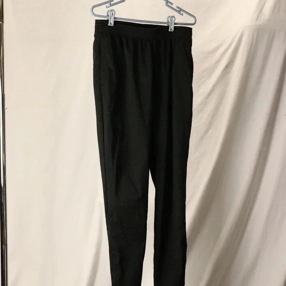 Augusta Track Pants Women Medium Black Excellent‎ Ankle Zip Tapered Joggers
